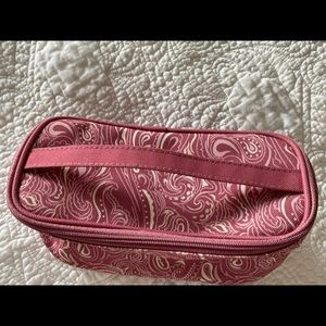Estée Lauder Mauve makeup bag NEW